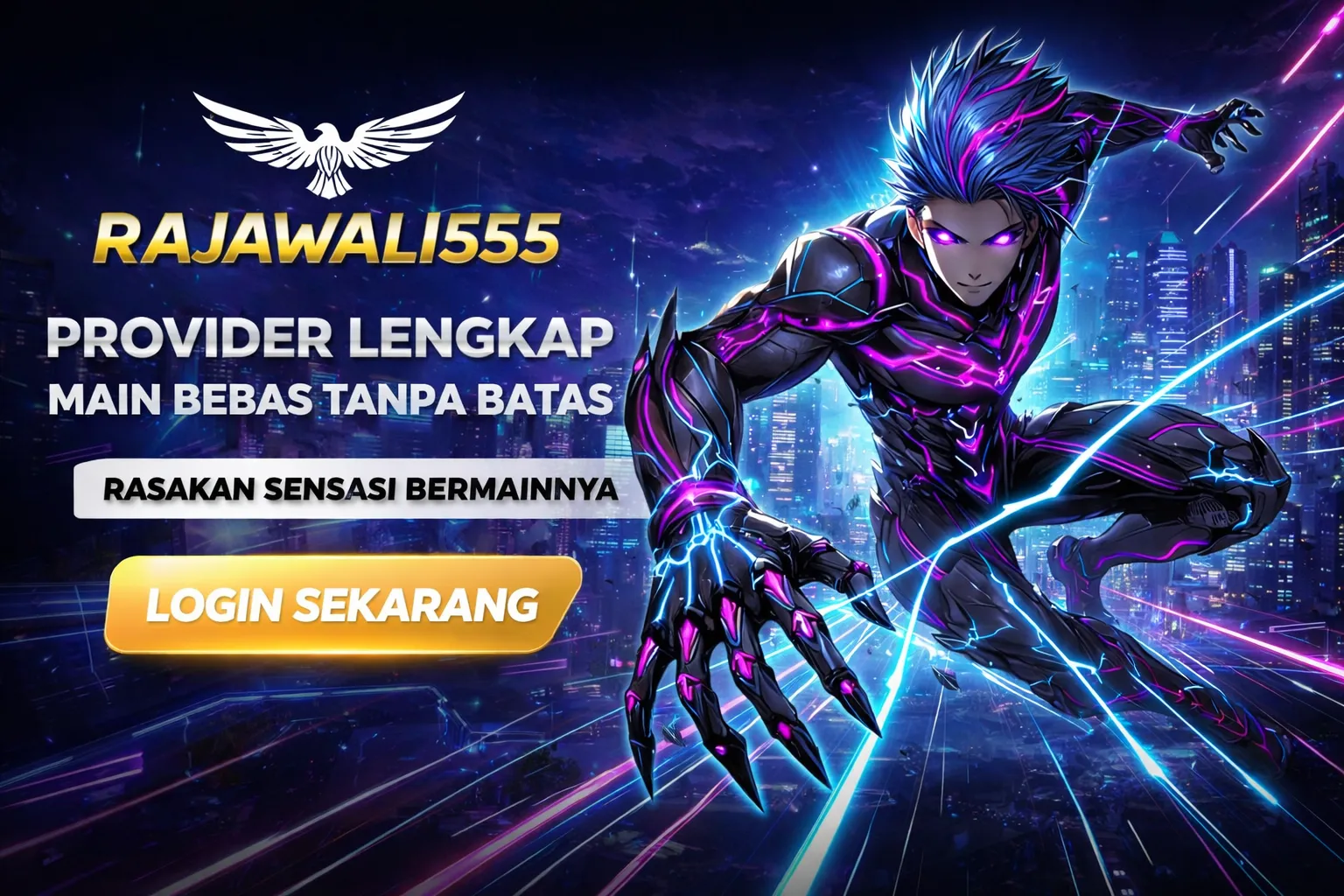 Galeri foto RAJAWALI555 • Tiga Sayap Rajawali Menguasai Dunia Game! di Jakarta